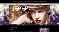 Desktop Screenshot of highlightsforhairsalon.com
